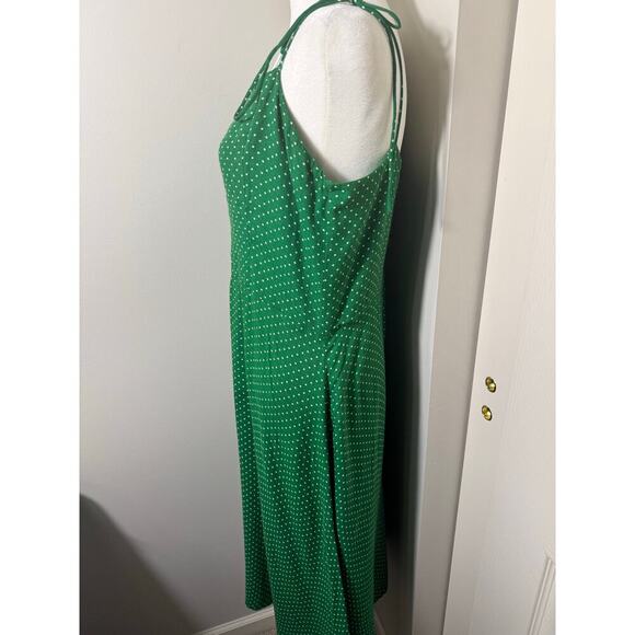 Reformation Peach Dress Veritas Green Size 12 - Picture 5 of 11